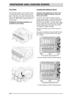 Preview for 8 page of Crosley CDB900NB5A Use And Care Manual