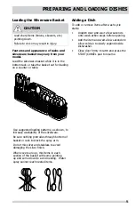 Preview for 9 page of Crosley CDBEH600SS2A Use & Care Manual