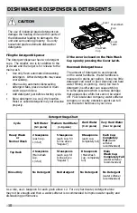 Preview for 10 page of Crosley CDBEH600SS2A Use & Care Manual