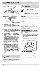 Preview for 12 page of Crosley CDBEH600SS2A Use & Care Manual