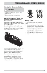 Preview for 9 page of Crosley CDBEH950SB1A Use & Care Manual