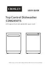 Preview for 2 page of Crosley CDM2450TS User Manual