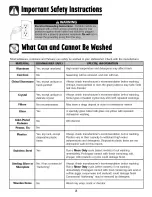 Preview for 3 page of Crosley CDU-1 Use & Care Manual