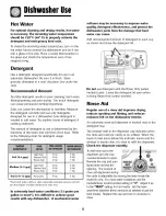 Preview for 6 page of Crosley CDU-1 Use & Care Manual