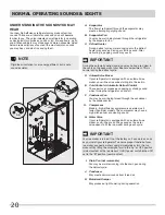 Preview for 20 page of Crosley CEDS563RB1 Use & Care Manual