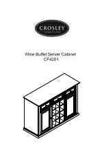 Crosley CF4101 Assembly Instructions Manual preview