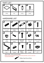 Preview for 4 page of Crosley CF4101 Assembly Instructions Manual