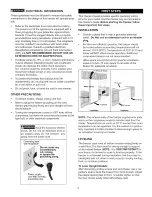 Предварительный просмотр 3 страницы Crosley CFC09LW0 Use & Care Manual