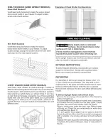 Предварительный просмотр 7 страницы Crosley CFC09LW0 Use & Care Manual