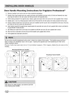 Preview for 12 page of Crosley CFD26WIS3 Use & Care Manual