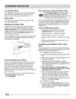 Preview for 24 page of Crosley CFD26WIS3 Use & Care Manual