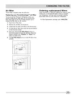 Preview for 25 page of Crosley CFD26WIS3 Use & Care Manual