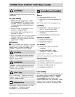 Preview for 2 page of Crosley CFD27WIPB3 Use & Care Manual