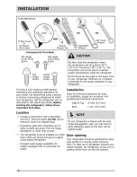 Preview for 6 page of Crosley CFD27WIPB3 Use & Care Manual