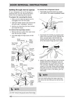 Preview for 10 page of Crosley CFD27WIPB3 Use & Care Manual