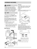 Preview for 22 page of Crosley CFD27WIPB3 Use & Care Manual