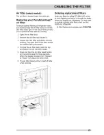 Preview for 29 page of Crosley CFD27WIPB3 Use & Care Manual