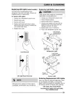 Preview for 33 page of Crosley CFD27WIPB3 Use & Care Manual