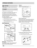 Preview for 16 page of Crosley CFD28SDS6 Use & Care Manual