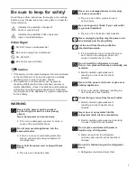 Preview for 3 page of Crosley CFDD265TS User Manual Manual