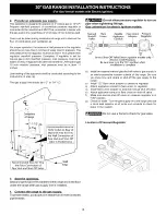 Preview for 4 page of Crosley CFGF316DSE Installation Instructions Manual