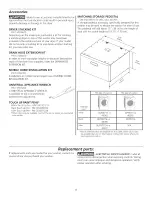 Предварительный просмотр 11 страницы Crosley CFW4500KW0 Installation Instructions Manual