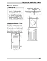 Предварительный просмотр 17 страницы Crosley CFW4701QW0 Installation Manual