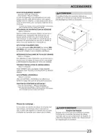 Предварительный просмотр 23 страницы Crosley CFW4701QW0 Installation Manual