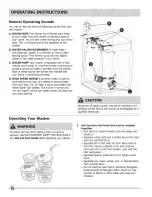 Preview for 6 page of Crosley CFW7700LR0 Use & Care Manual