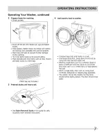 Preview for 7 page of Crosley CFW7700LR0 Use & Care Manual