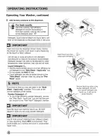 Preview for 8 page of Crosley CFW7700LR0 Use & Care Manual