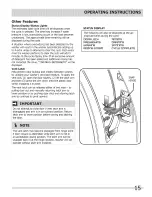 Preview for 15 page of Crosley CFW7700LR0 Use & Care Manual