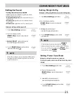 Preview for 21 page of Crosley CME1645TDA Use & Care Manual