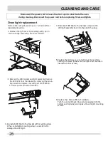 Preview for 26 page of Crosley CME1645TDA Use & Care Manual