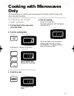 Предварительный просмотр 13 страницы Crosley CMT102SG Use And Care Manual