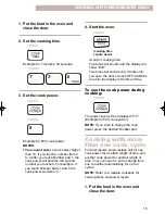 Предварительный просмотр 15 страницы Crosley CMT102SG Use And Care Manual