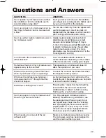 Preview for 29 page of Crosley CMT135SG Use And Care Manual