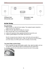 Preview for 5 page of Crosley Coda Instruction Manual