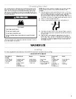 Предварительный просмотр 3 страницы Crosley Conservator BYCWD6274W3 User Instructions