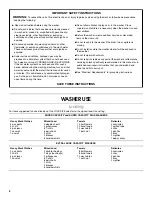 Preview for 2 page of Crosley Conservator CAWS729MQ1 User Instructions