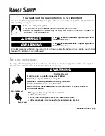 Preview for 3 page of Crosley CONSERVATOR CGS365H Use & Care Manual