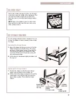 Preview for 17 page of Crosley CONSERVATOR CGS365H Use & Care Manual