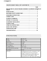 Preview for 4 page of Crosley CR0701TW User Manual