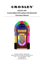 Crosley CR12151-WA Instruction Manual preview