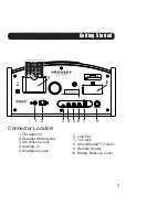 Preview for 9 page of Crosley CR224 Explorer I Instruction Manual