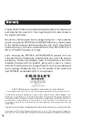 Preview for 18 page of Crosley CR224 Explorer I Instruction Manual