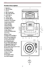 Предварительный просмотр 4 страницы Crosley CR2405D Instruction Manual