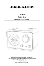 Preview for 13 page of Crosley CR3003B Instruction Manual