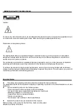 Предварительный просмотр 2 страницы Crosley CR3037A User Manual