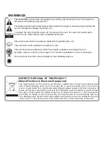 Предварительный просмотр 6 страницы Crosley CR3037A User Manual